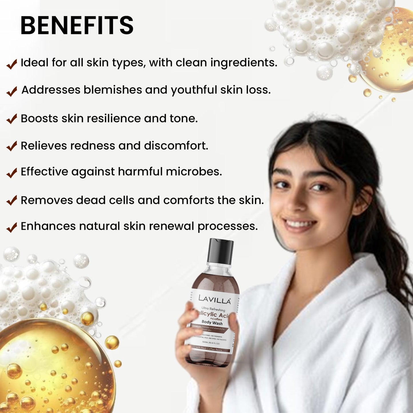 Coffee + Salicylic Acid Body Wash