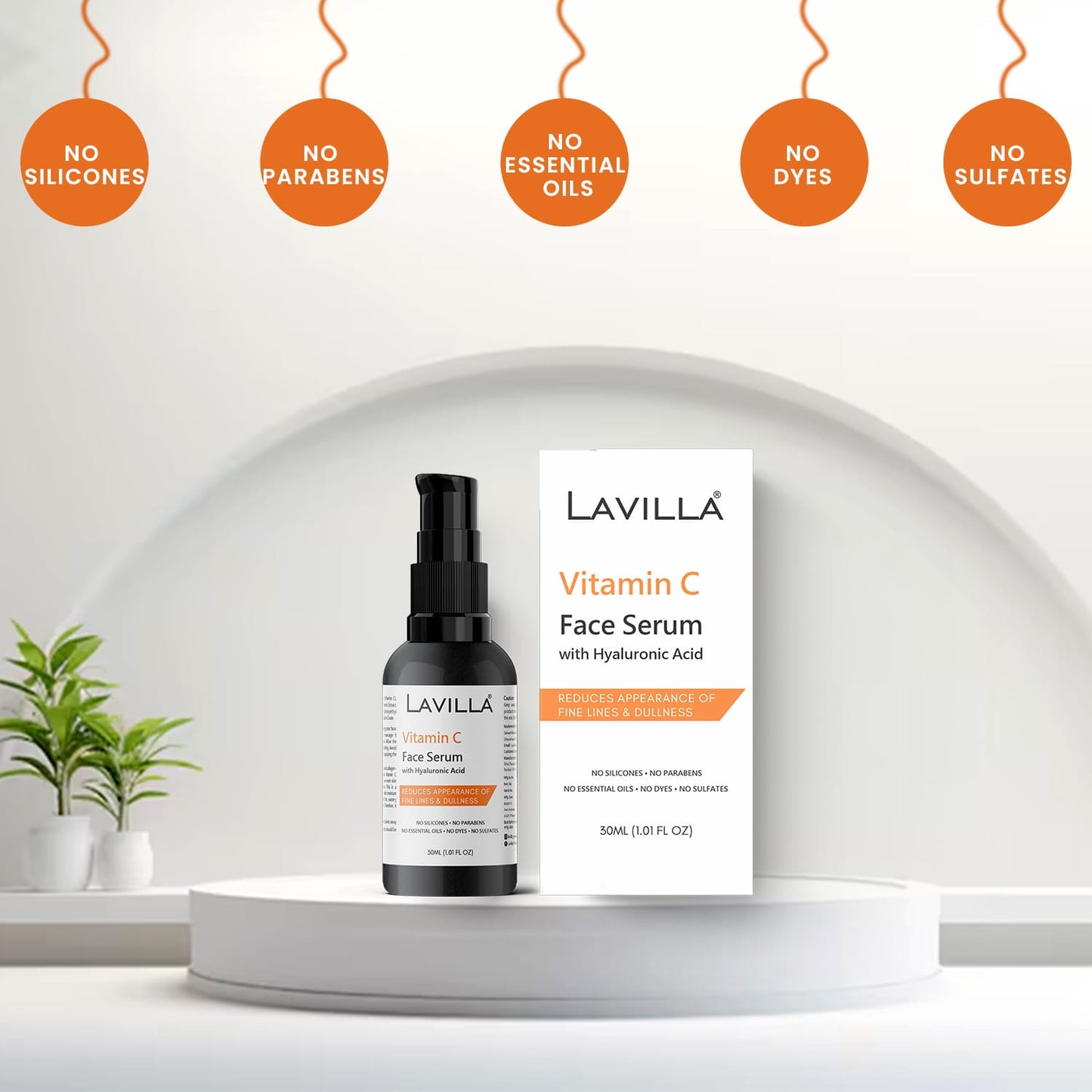 Vitamin C + Hyaluronic Acid Serum