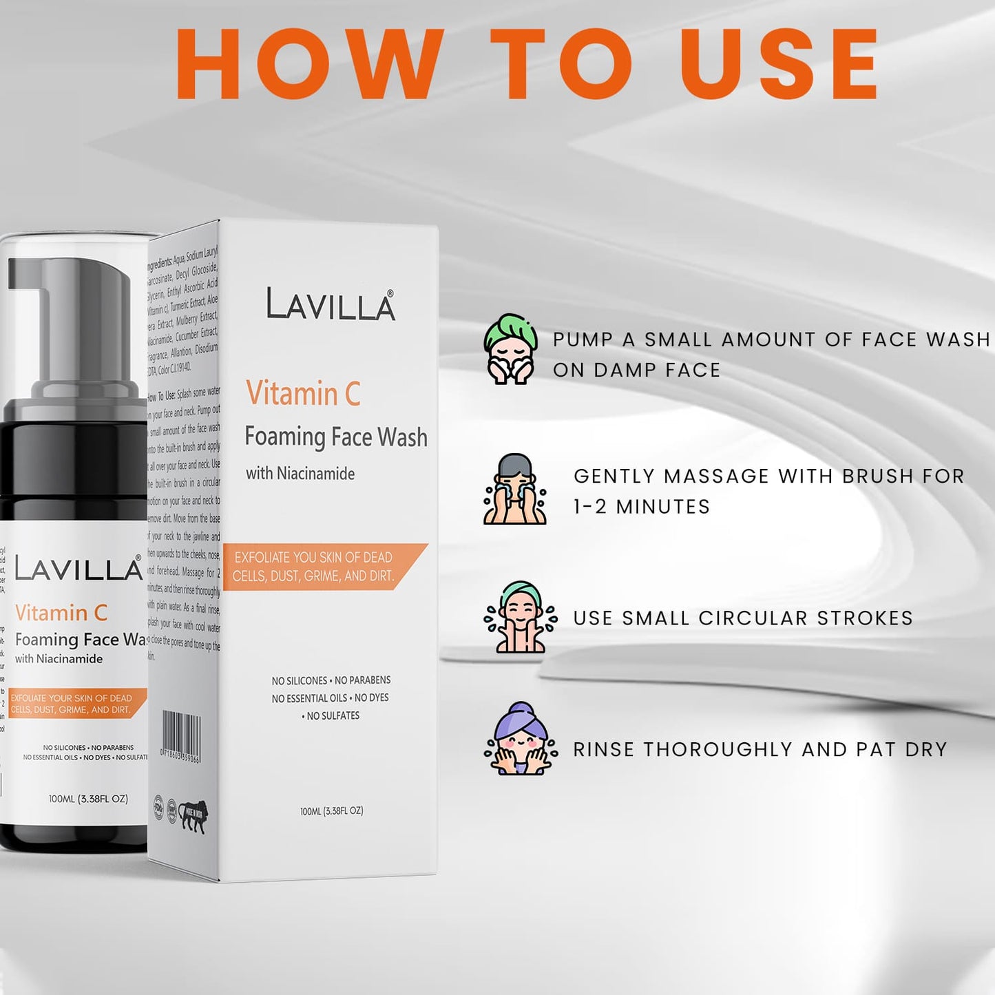 Vitamin C + Niacinamide Face Wash